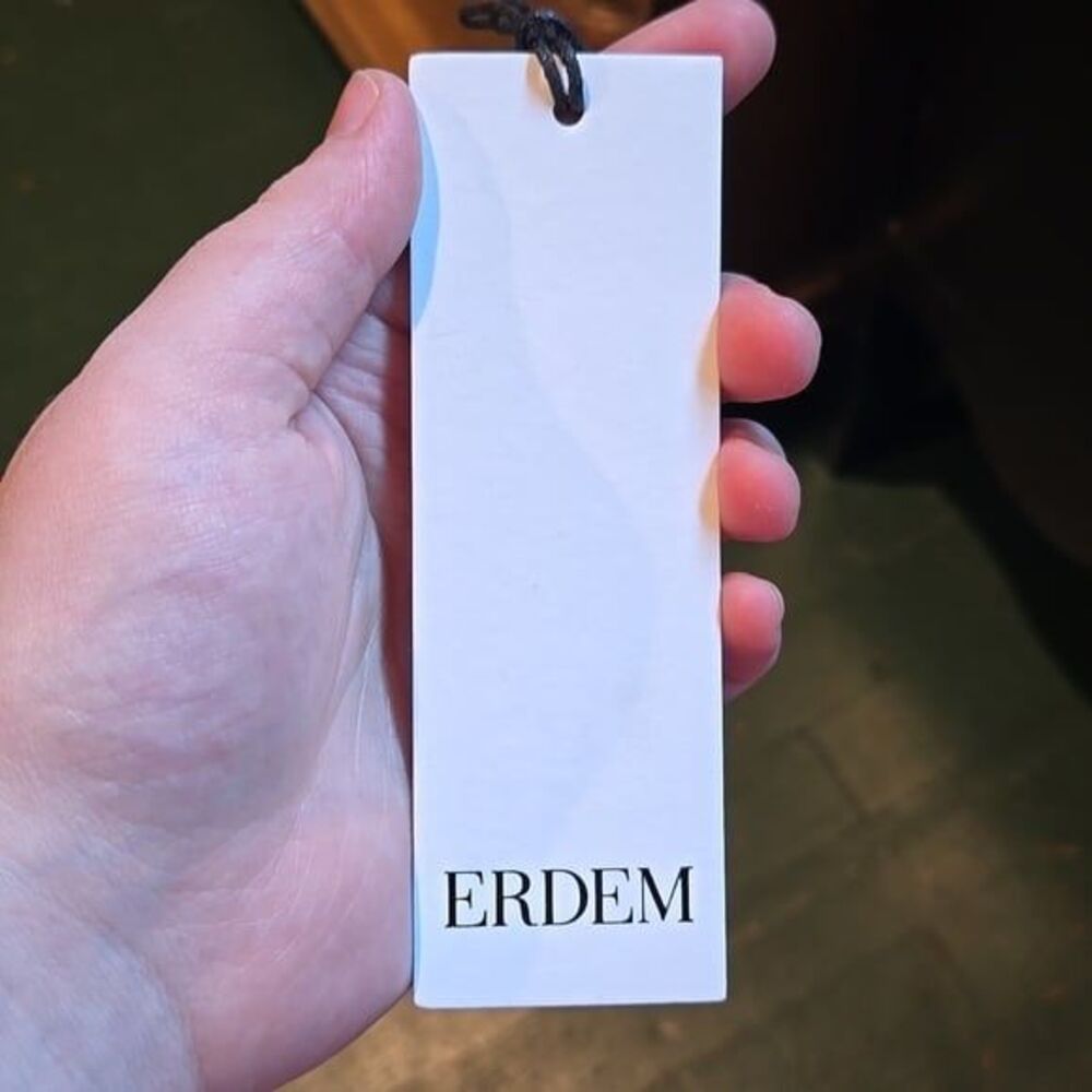 NWOT Erdem Crushed Velvet Heels w/ Bow - Picture 7 of 11